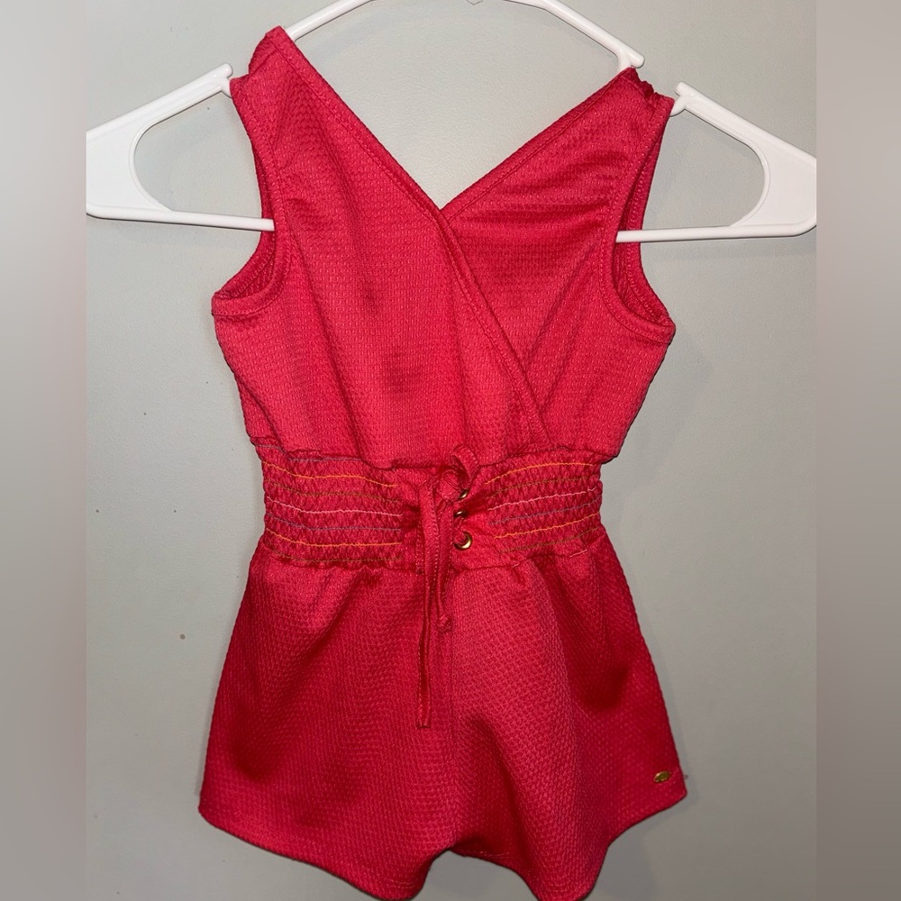 4T Limited too romper. Pink.